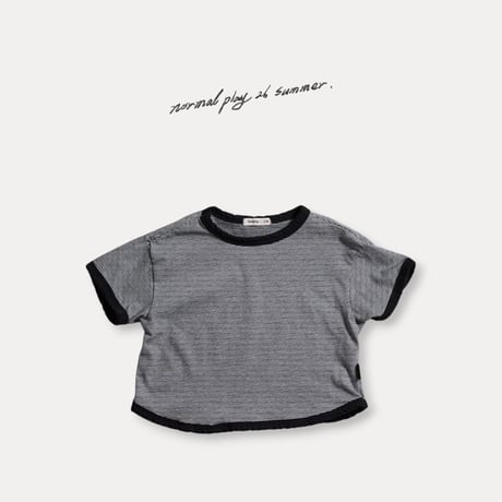 normalplay/30. zanzan half t T-shirt 12M-L