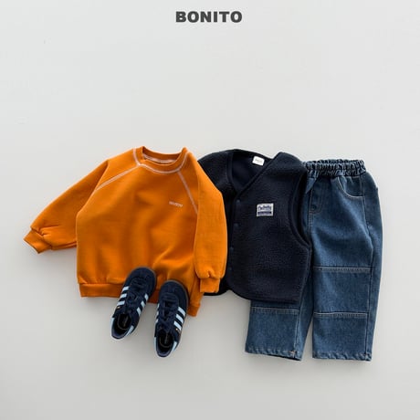 bonito/14. Carrot raglan man-to-man JS-JM