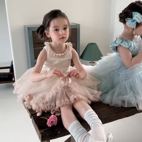 aiai/57. cream ballerina dress 90-130