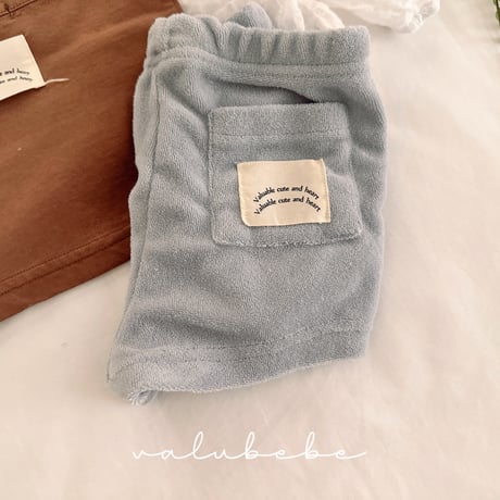valubebe/41. awesome terry shorts  6M-S