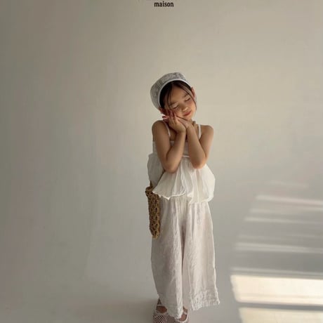 saintdoll/82. lace wide pants XL-JS