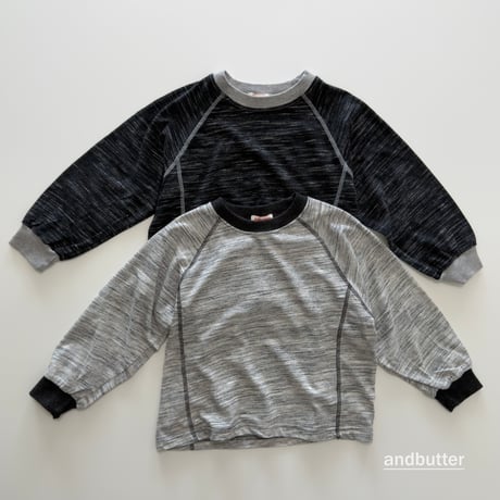 andbutter/46. Slub Line T-Shirt JS-JM