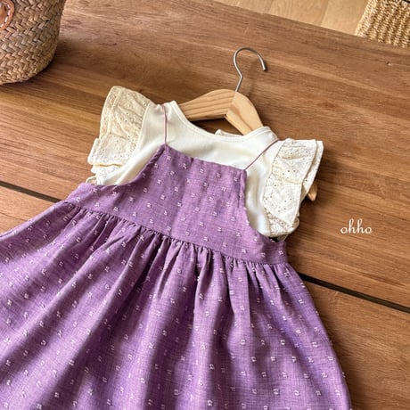 ohho/12. pompom one-piece S-2XL