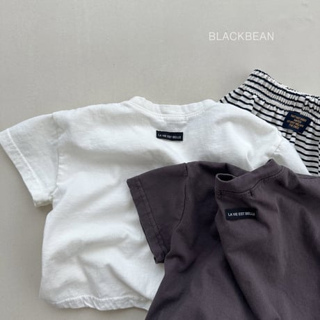 blackbean/55. basic T-shirt S-XL