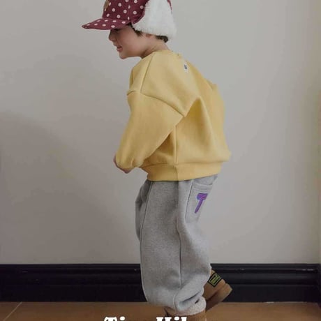 tinyhiker/22. tie embroidery jogger pants XS-XL