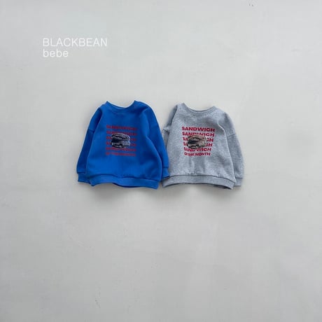 blackbean/24. sand location bebe man-to-man S-M