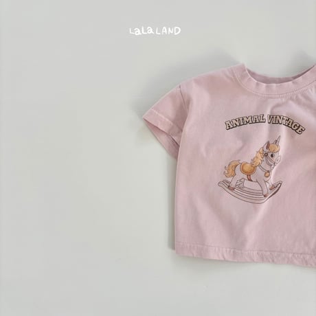 lalaland/58. uni corn half t T-shirt 6M-18M