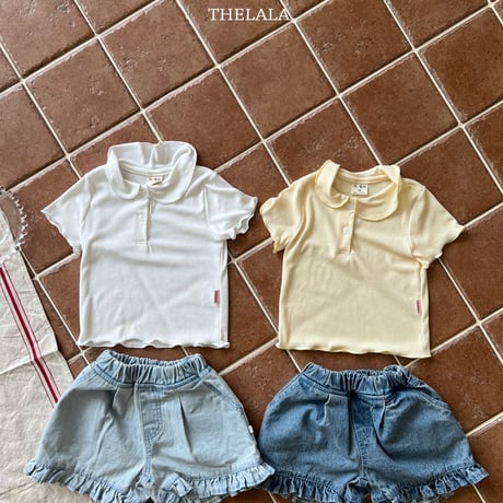 thelala/19. prim denim pants XS-XL