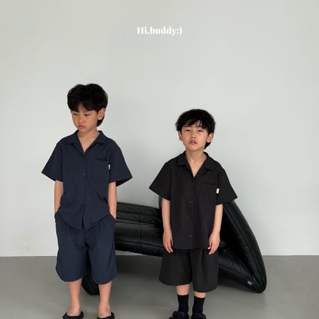 hibuddy/1. Seersucker shirt S-XL