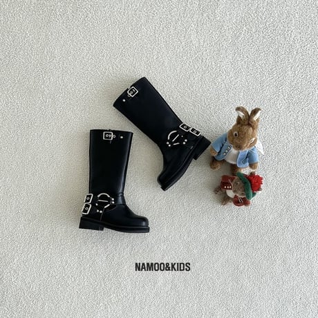 namoo/43. two buckle rider long boots 160-230