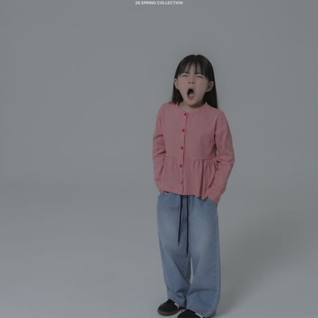 lilybooth/19. fril cardigan S-XL