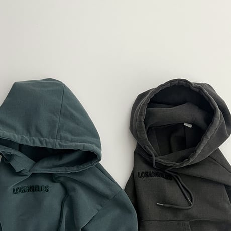 fromi/40. pigment embo embroidery hood JS-JL