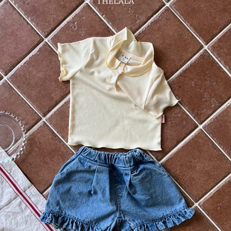 thelala/19. prim denim pants XS-XL
