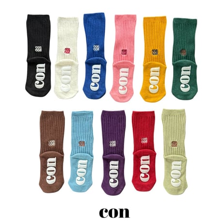 con_/9. corn magic socks FREE(130-180MM)
