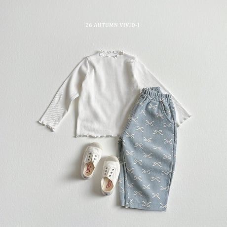 vividi/19. twil pattern pants XS-XL