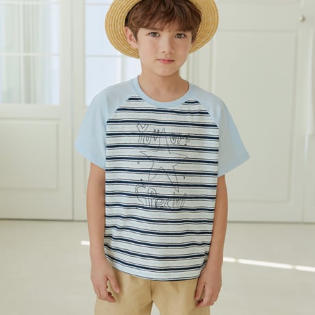erinj/34. two color raglan T-shirt JS-JXL