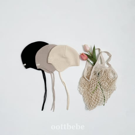 oottbebe/14. basic bonnet FREE(0-6M)