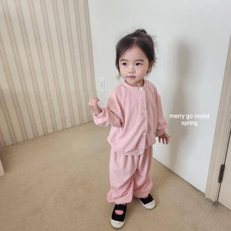 merrygoround/24. tori set cardigan XS-2XL