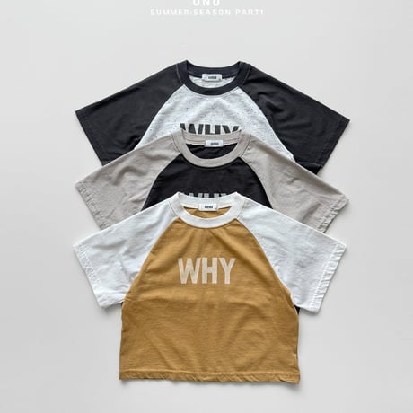onu/9. WHY raglan T-shirt XS-XL