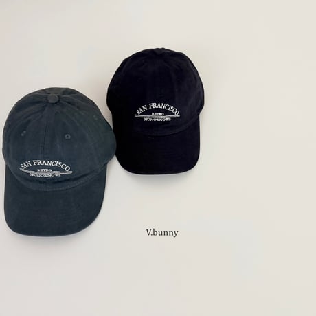 vbunny/8. sanfran cap FREE(48-53CM)