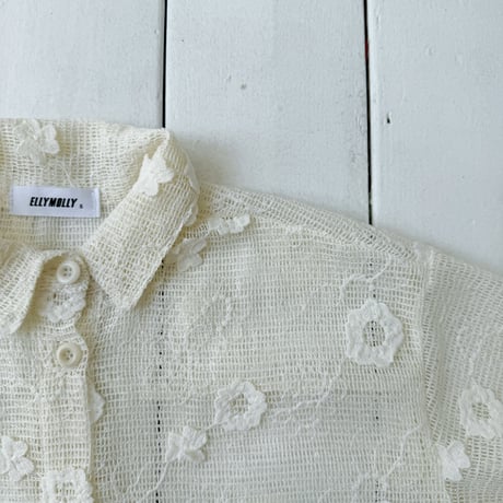 ellymolly/263. flower shirt 13-15