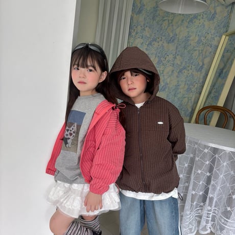 matilda/2. check hood jumper 15-19