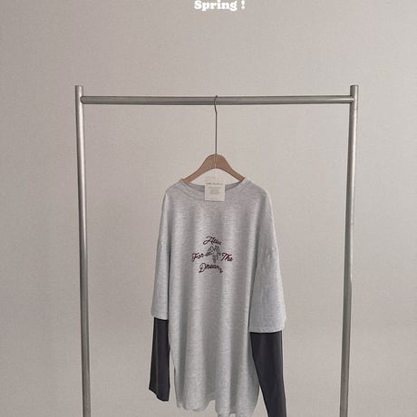 bellabambina/3. adult mari doubled T-shirt ADULT