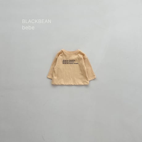 blackbean/23. shine bebe T-shirt S-M