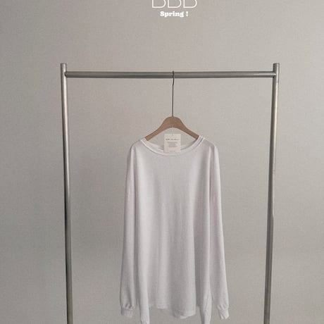 bellabambina/1. adlut plain box T-shirt ADULT