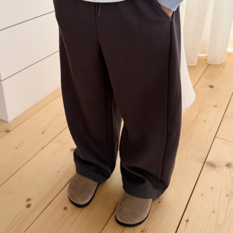 fromi/3. Curved Wide Sweat Pants?? S-XL