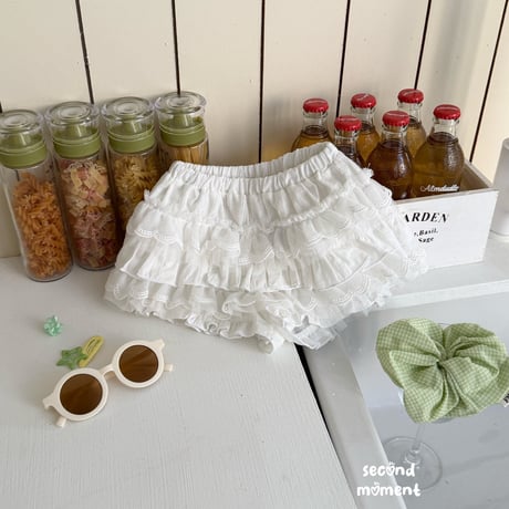 secondmoment/12. lace fril pants JS-JL