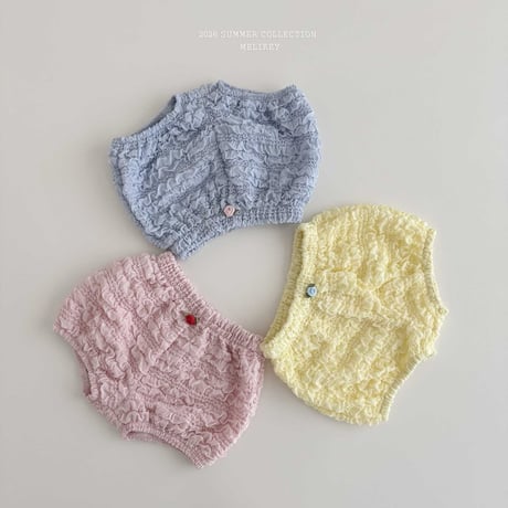 melikey/20. bubble short pants JS-JM