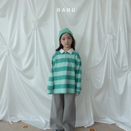 oahu/24. collar T-shirt JS-JXL