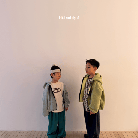 hibuddy/11. joy hood zipup S-XL