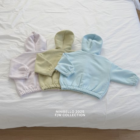 ninibello/86. dear hood zipup XS-XL