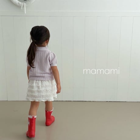 mamami/76. fril fit skirt JS-JL