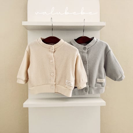 valubebe/27. tokyo waffle cardigan 6M-S