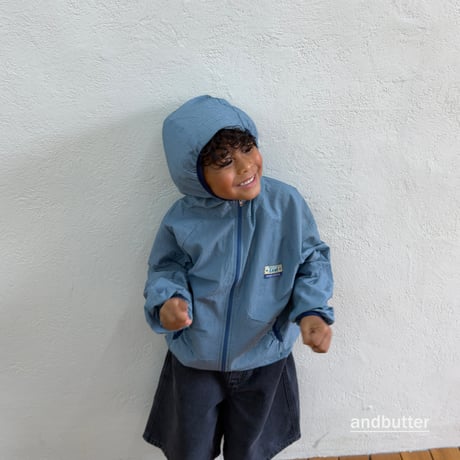 andbutter/44. Stripe Windbreaker JS-JM