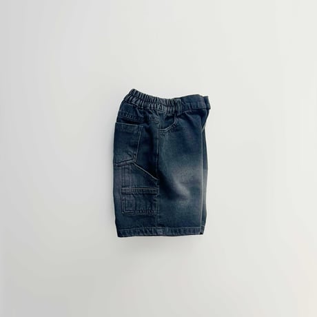 fromi/5. Carpenter half denim pants S-XL