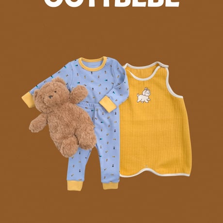 oottbebe/12. monsil sleeping vest S(1-2Y)-L(5-7Y)