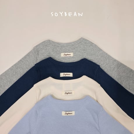 soybean/147. kids two color updown set XS-XL