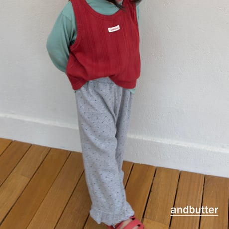andbutter/62. Chouchou Frill Pants JS-JM