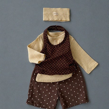 aosta/52. [Choco Chip Halter Neck] S-2XL