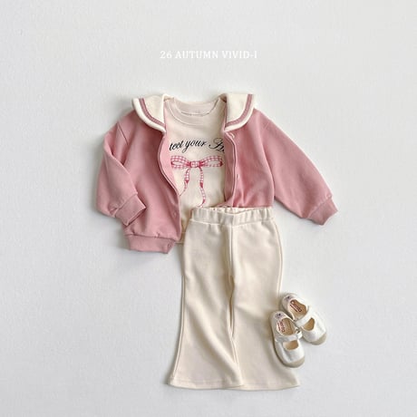 vividi/185. pink ribbon napal updown  XS-XL