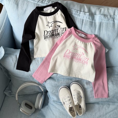 matilda/151. dream crop raglan T-shirt 5-13