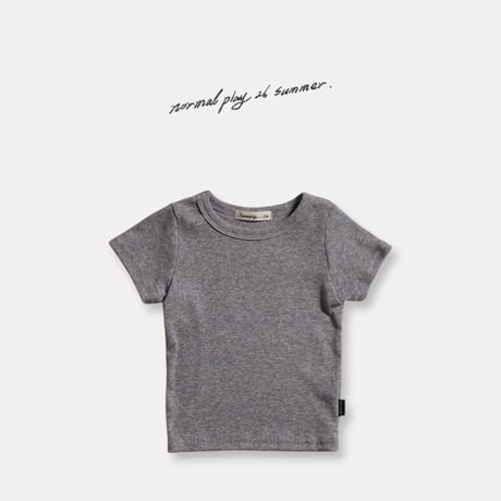 normalplay/19. bodle half t T-shirt 12M-XL