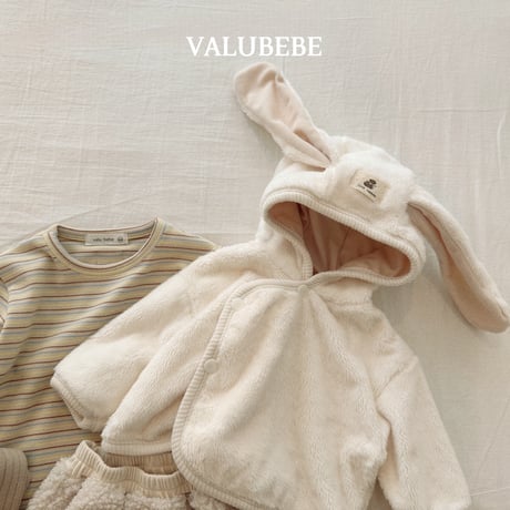 valubebe/91. rabbit fleece jacket 6M-S