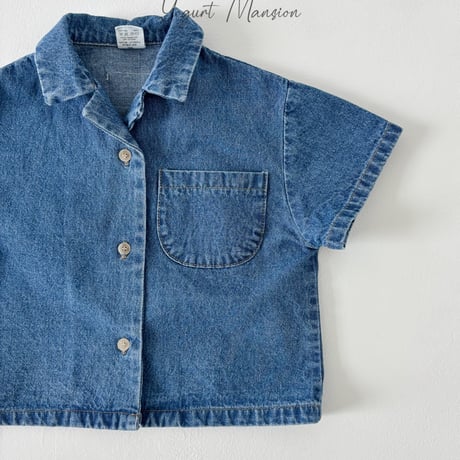 yogurtmansion/28. denim shirt XS-XL