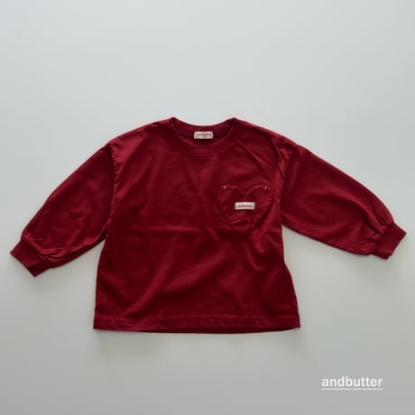 andbutter/39. Autumn Pocket T-Shirt S-XL