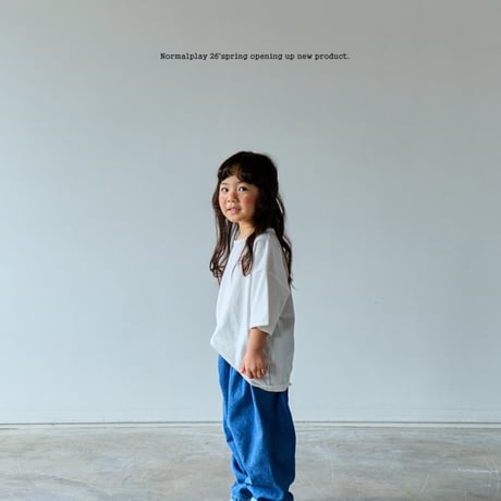 normalplay/80. good morning single half t ( season plan ) T-shirt JS-JM